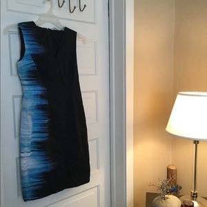 Tahari Blue Fuse Dress